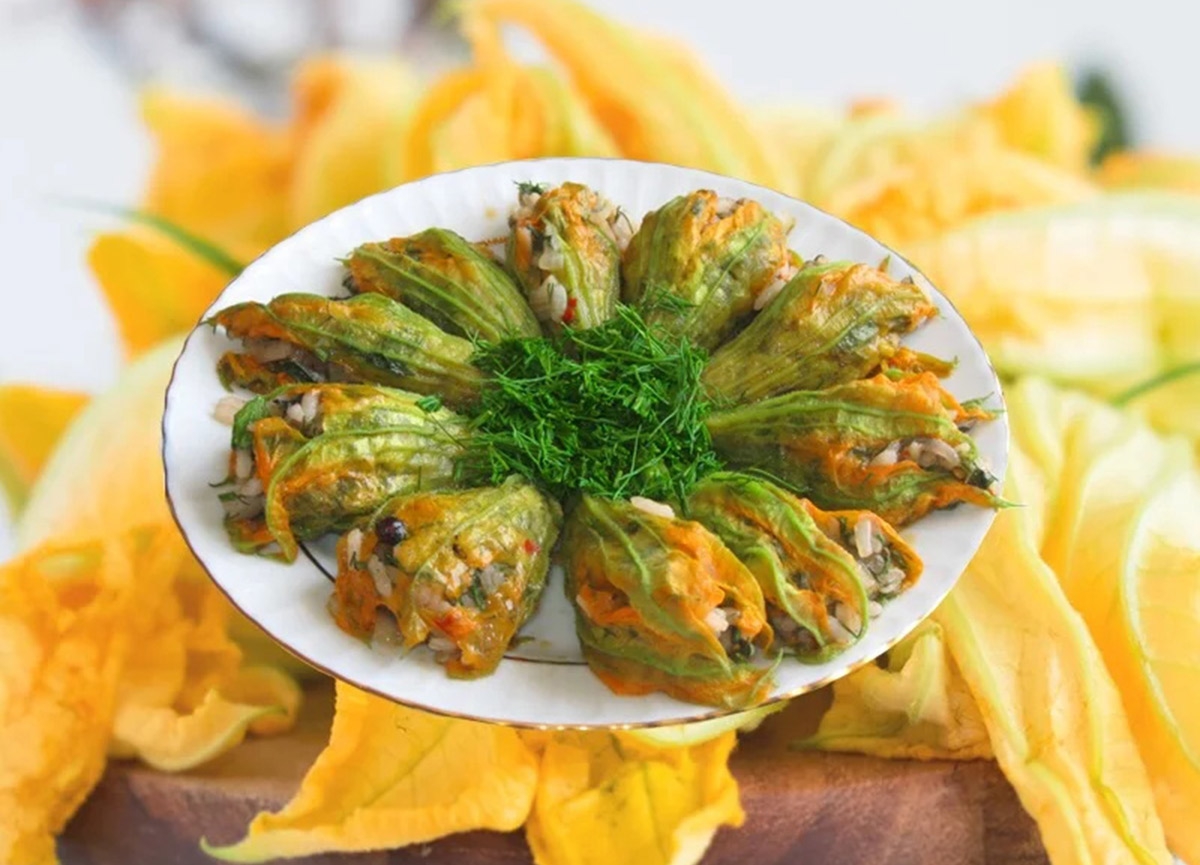 Kabak Çiçeği Dolması - Bodrum Villa Kiralama Blog